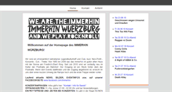 Desktop Screenshot of immerhin-wuerzburg.de